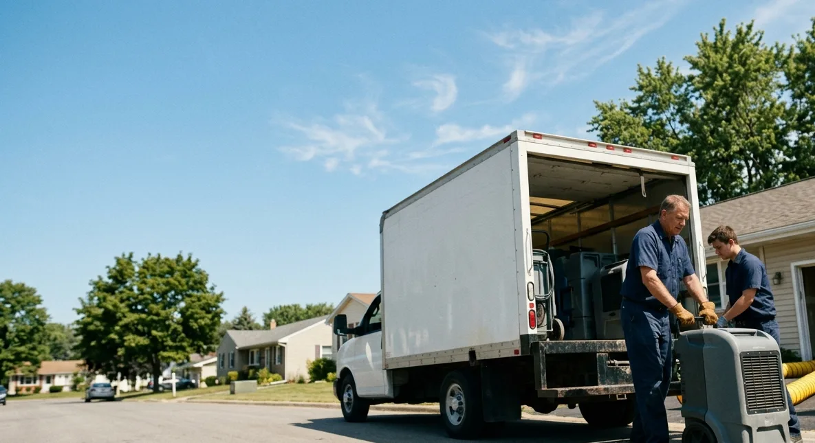 Water Damage Cleanup in Sulphur Springs, OH near me